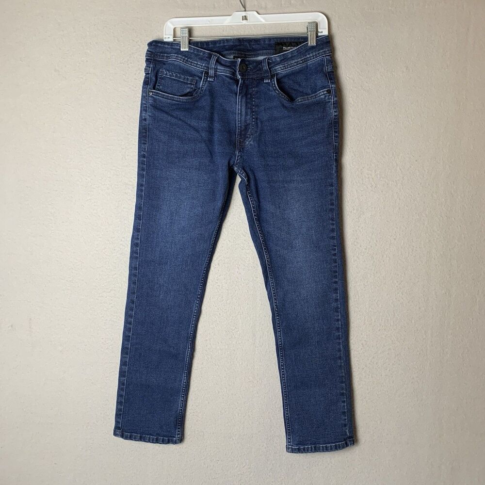 The Perfect Jean NYC Jeans Men 30x28 (26) Blue Slim Fit Denim Preppy Casual